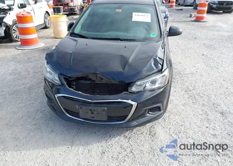 2017 Chevrolet Sonic Lt Auto из США, поврежденный, VIN 1G1JD5SH9H4112723